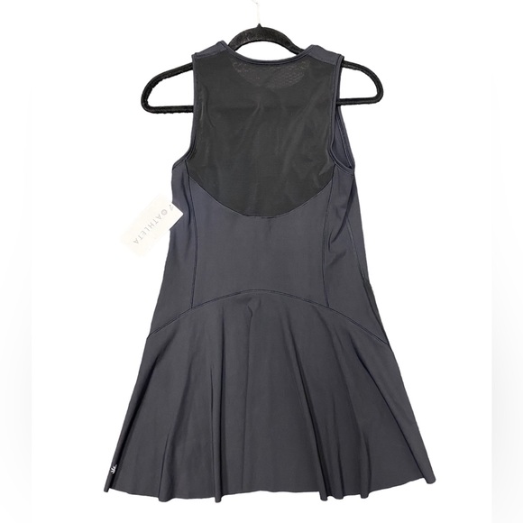 NWT Athleta Match Point Black Tennis Dress Size Medium - Picture 6 of 11